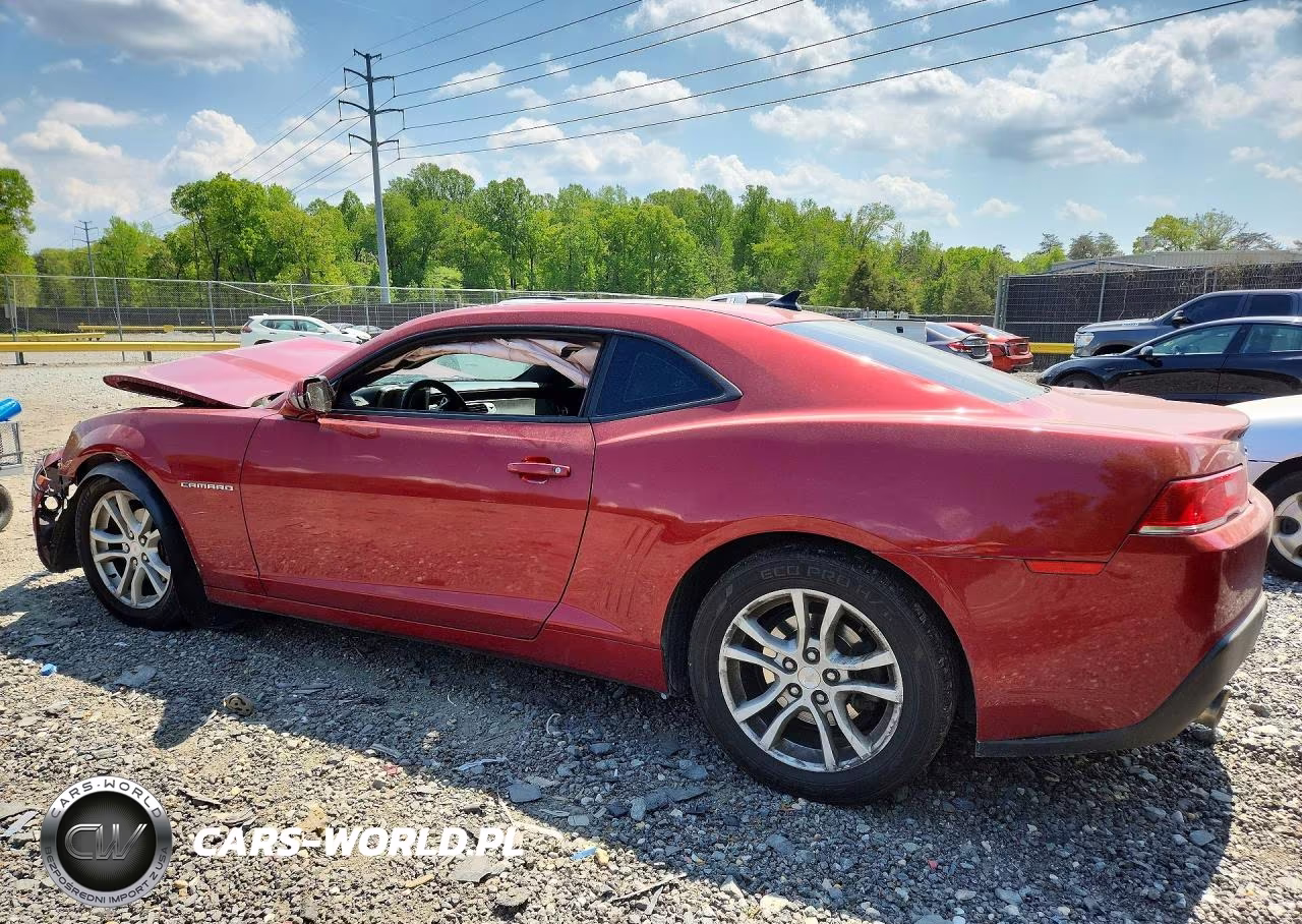 2015 Chevrolet Camaro Lt VIN:2G1FD1E38F9262122 - 2