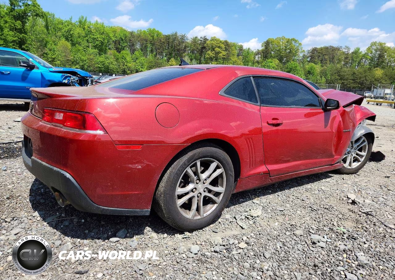 2015 Chevrolet Camaro Lt VIN:2G1FD1E38F9262122 - 3
