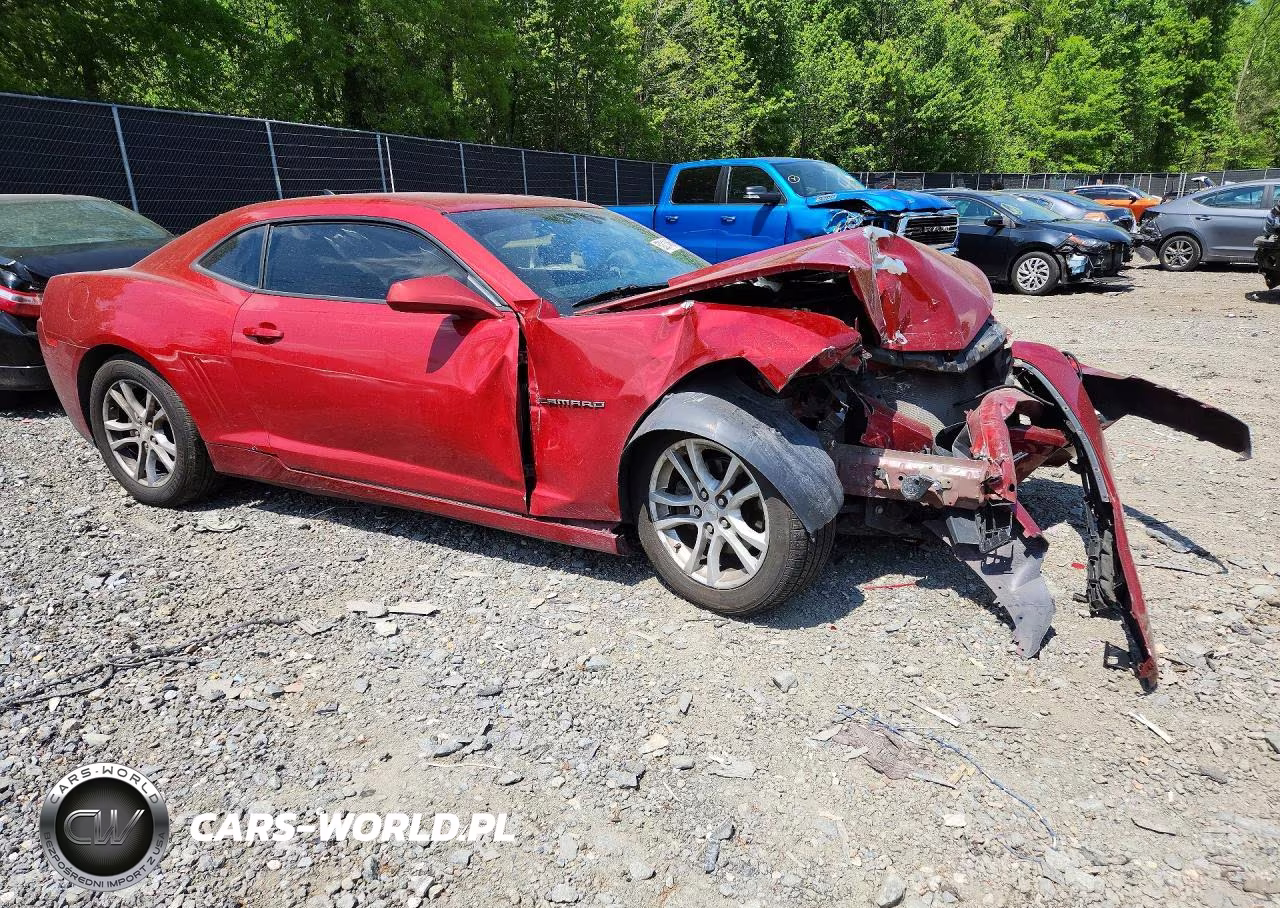 2015 Chevrolet Camaro Lt VIN:2G1FD1E38F9262122 - 4