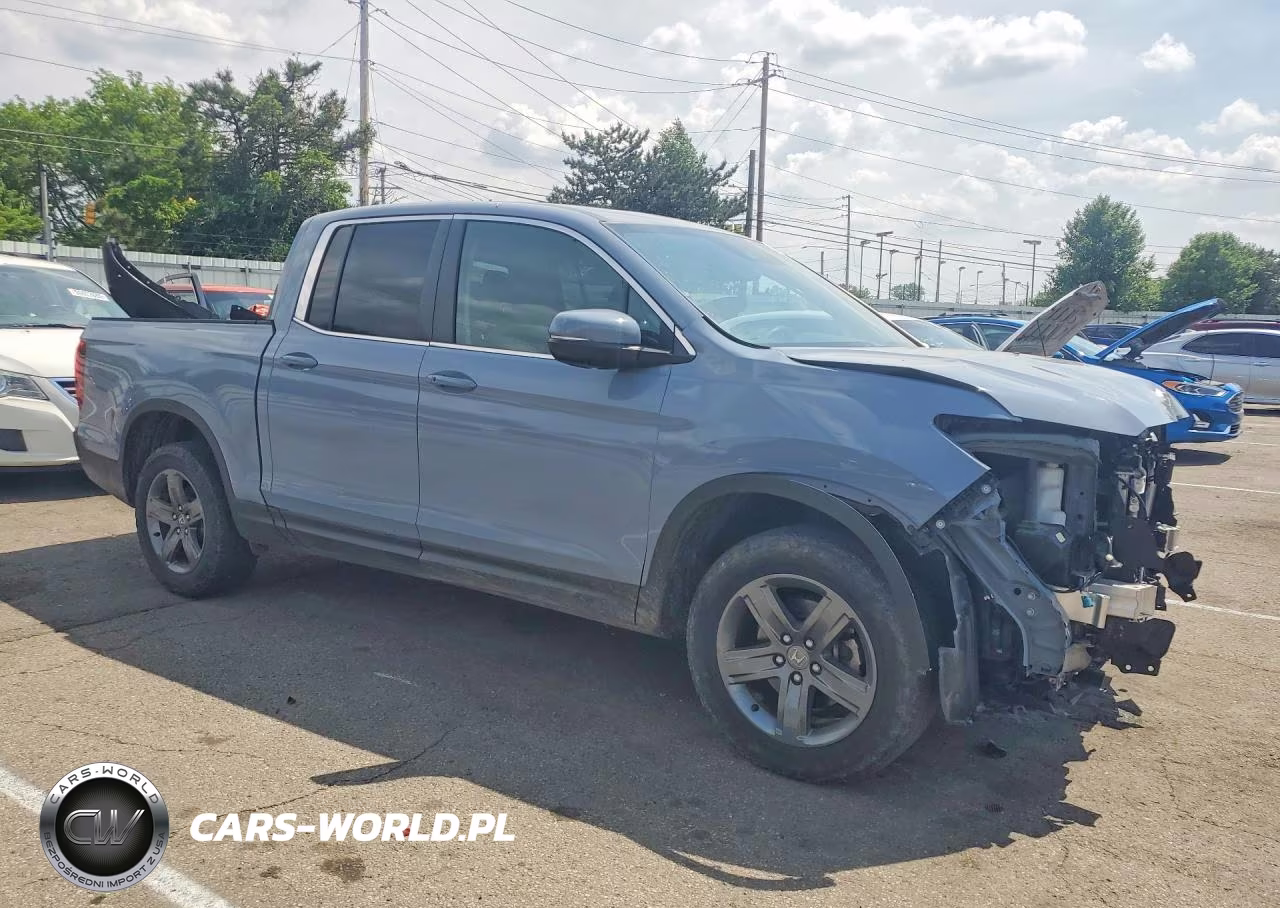 2023 Honda Ridgeline Rtl VIN:5FPYK3F52PB046191 - 4
