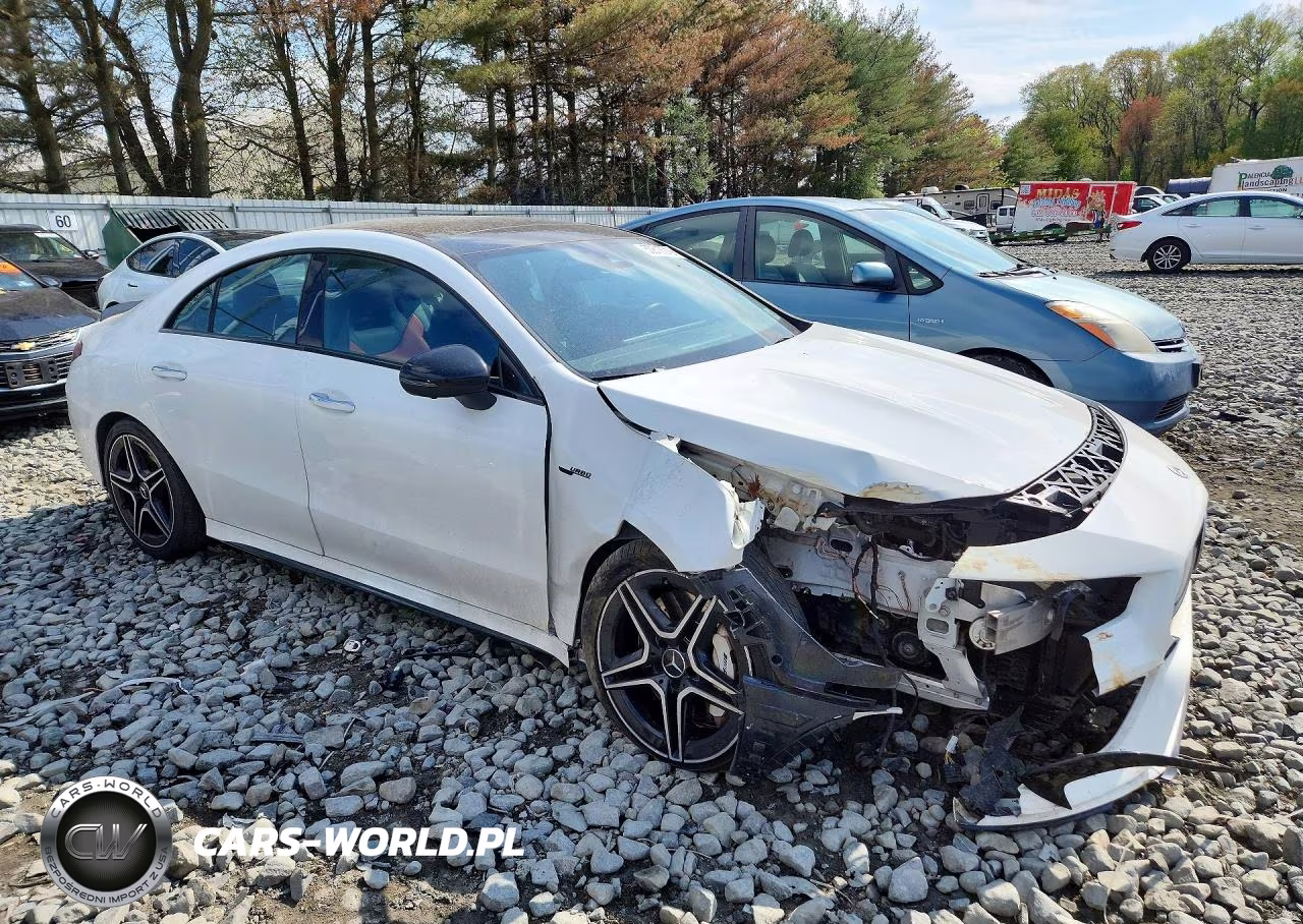 2022 Mercedes-Benz Cla Amg 35 4Matic VIN:W1K5J5BB0NN289153 - 4
