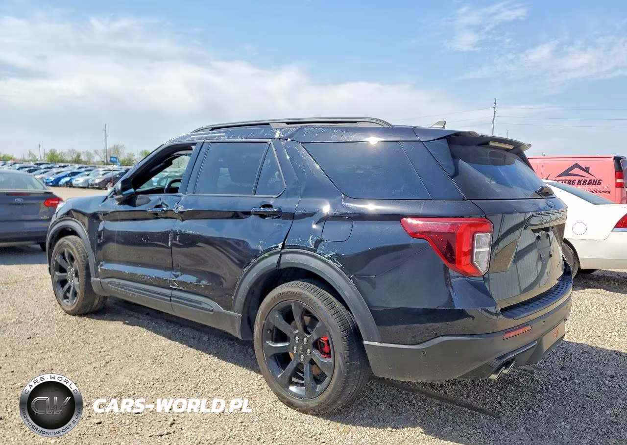 2022 Ford Explorer St VIN:1FM5K8GC2NGA89580 - 2