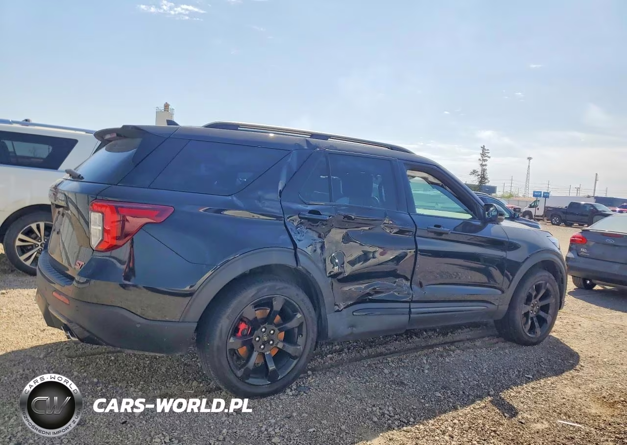 2022 Ford Explorer St VIN:1FM5K8GC2NGA89580 - 3