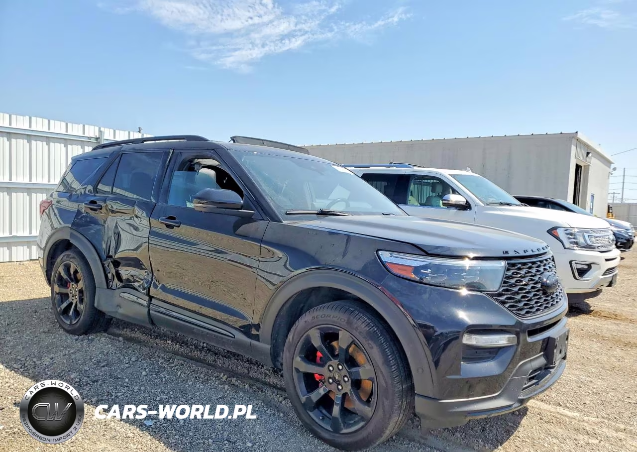 2022 Ford Explorer St VIN:1FM5K8GC2NGA89580 - 4