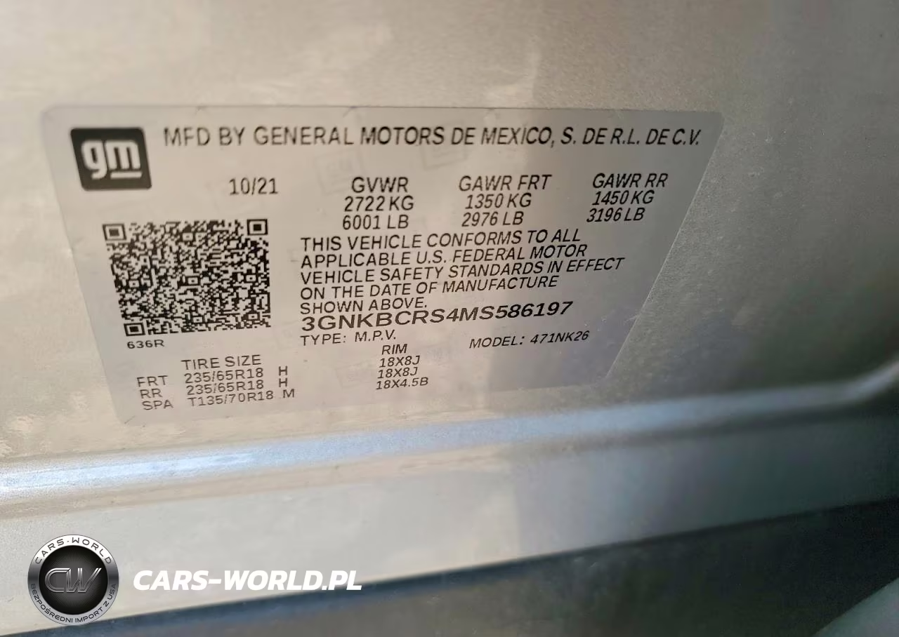 2021 Chevrolet Blazer 2Lt VIN:3GNKBCRS4MS586197 - 13