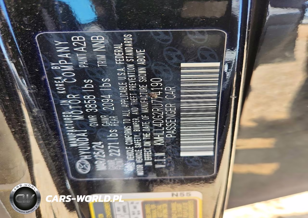 2024 Hyundai Elantra Se VIN:KMHLL4DG2RU774190 - 12