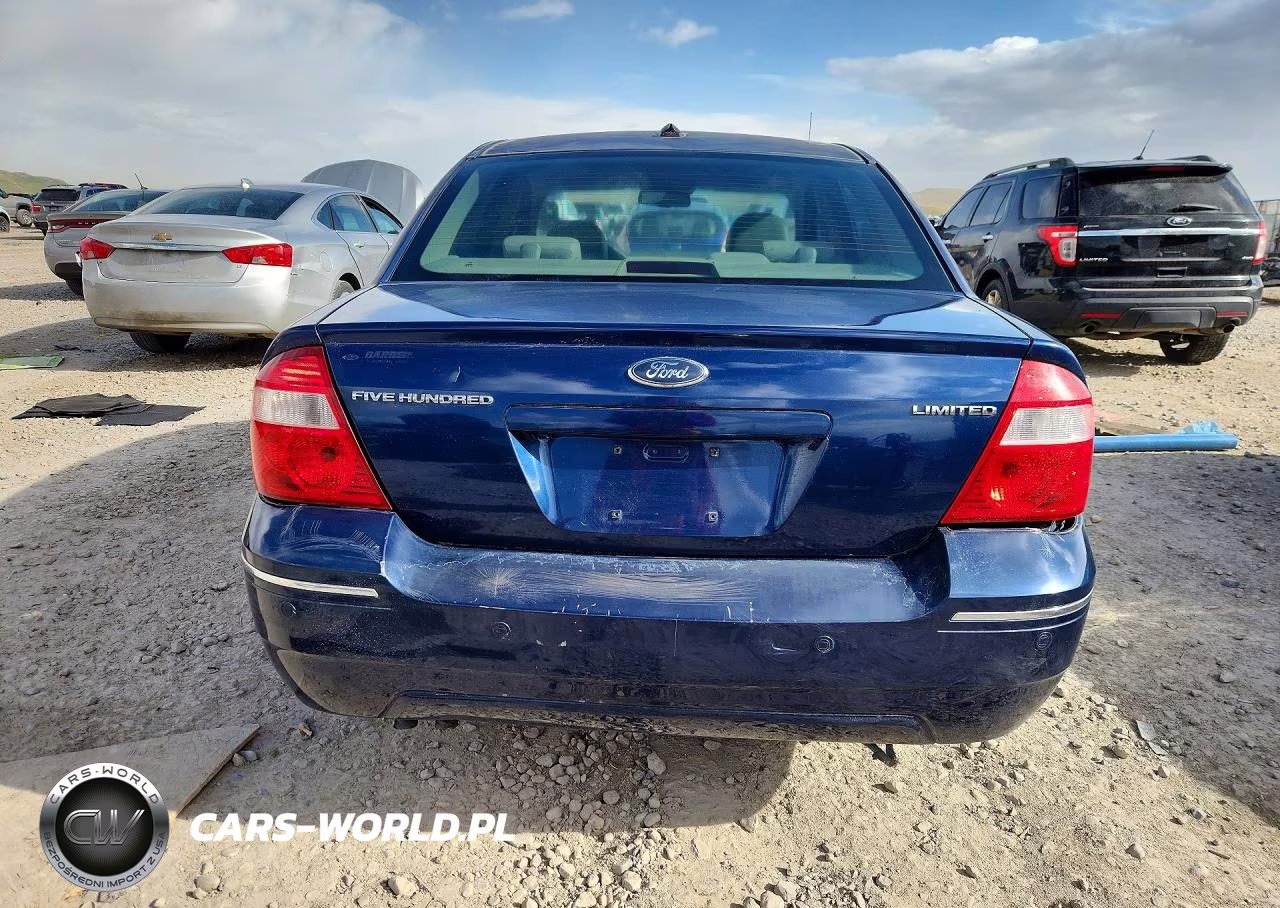 2007 Ford Five Hundred Limited VIN:1FAHP251X7G149499 - 6