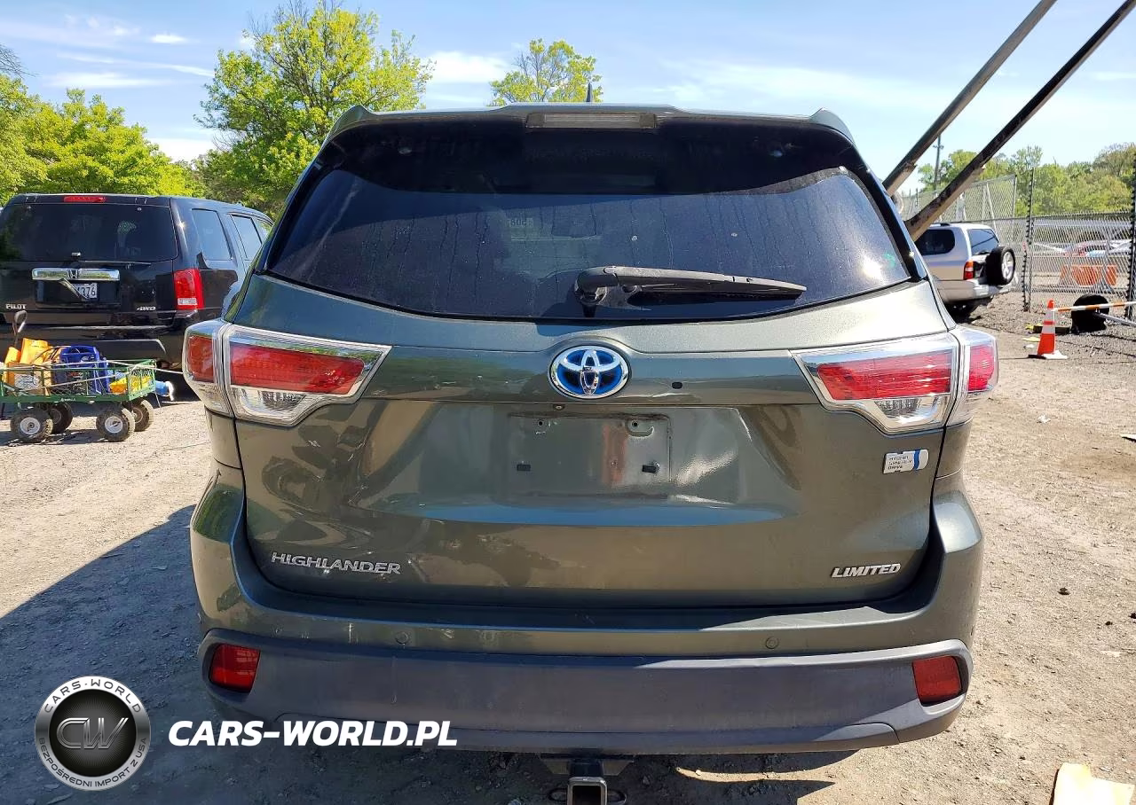 2014 Toyota Highlander Hybrid Limited Platinum VIN:5TDDCRFHXES006855 - 6