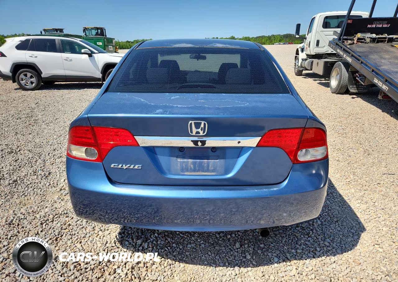 2010 Honda Civic Lx VIN:2HGFA1F56AH306134 - 6
