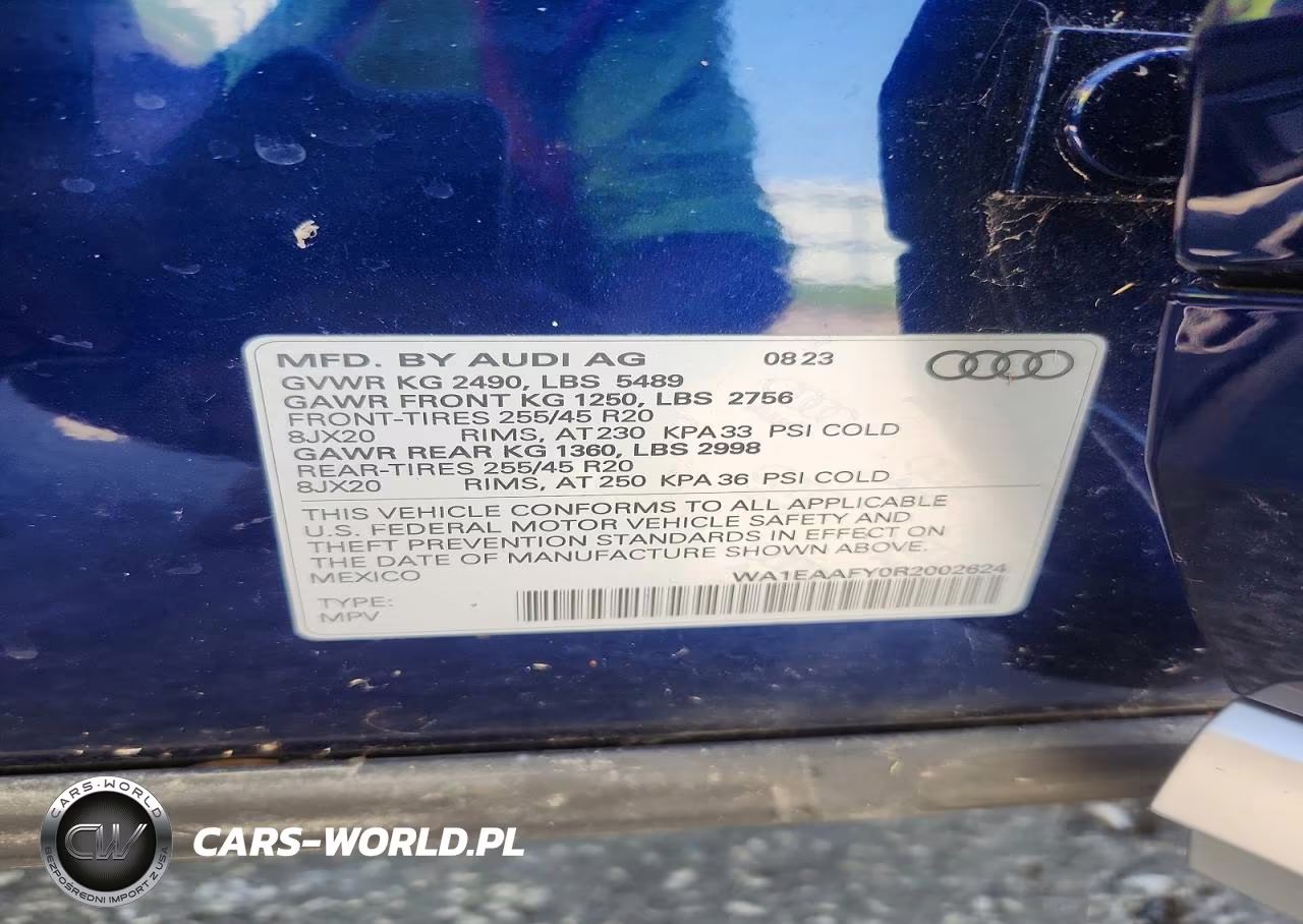 2024 Audi Q5 Premium Plus 45 VIN:WA1EAAFY0R2002624 - 13