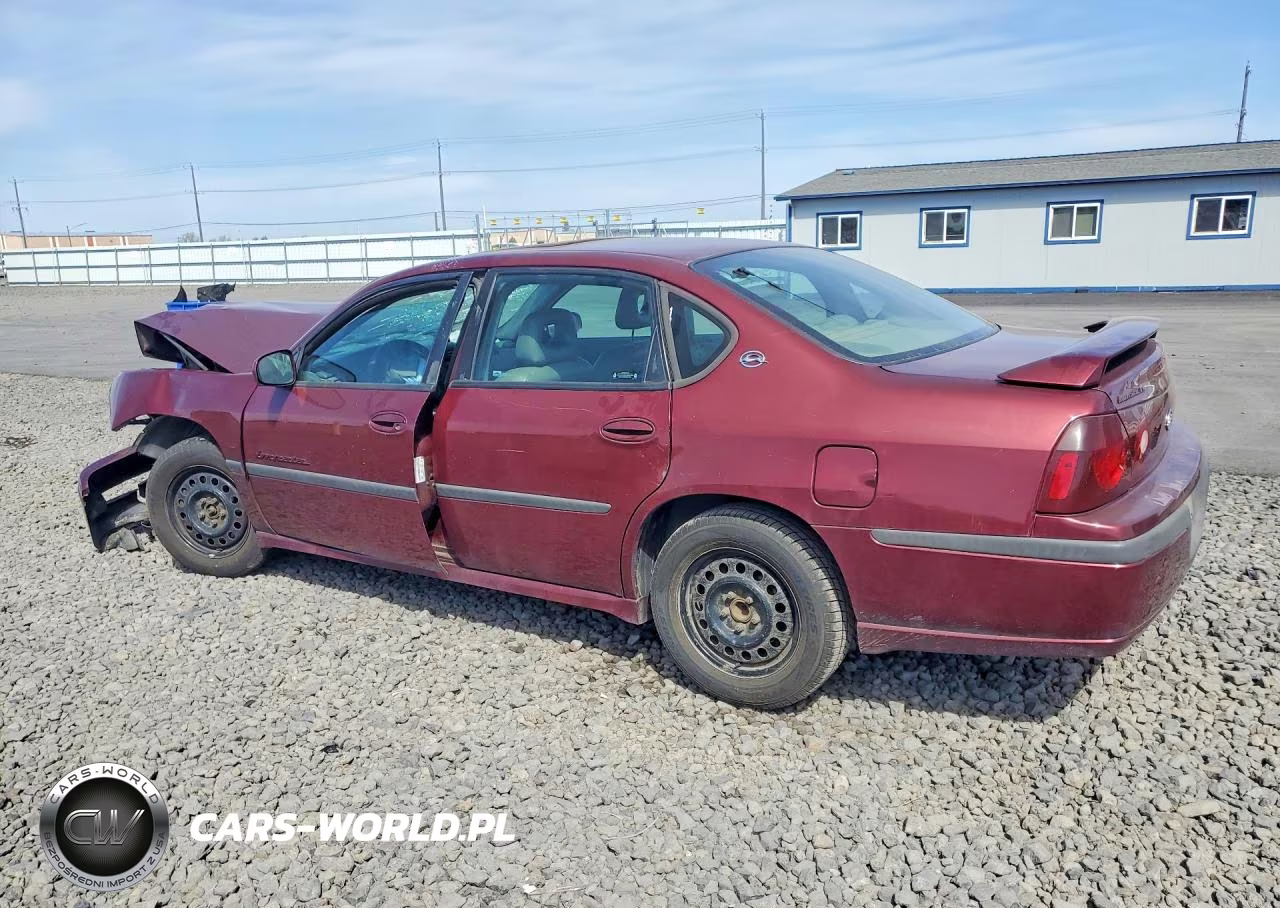 2002 Chevrolet Impala Ls VIN:2G1WH55K529225655 - 2