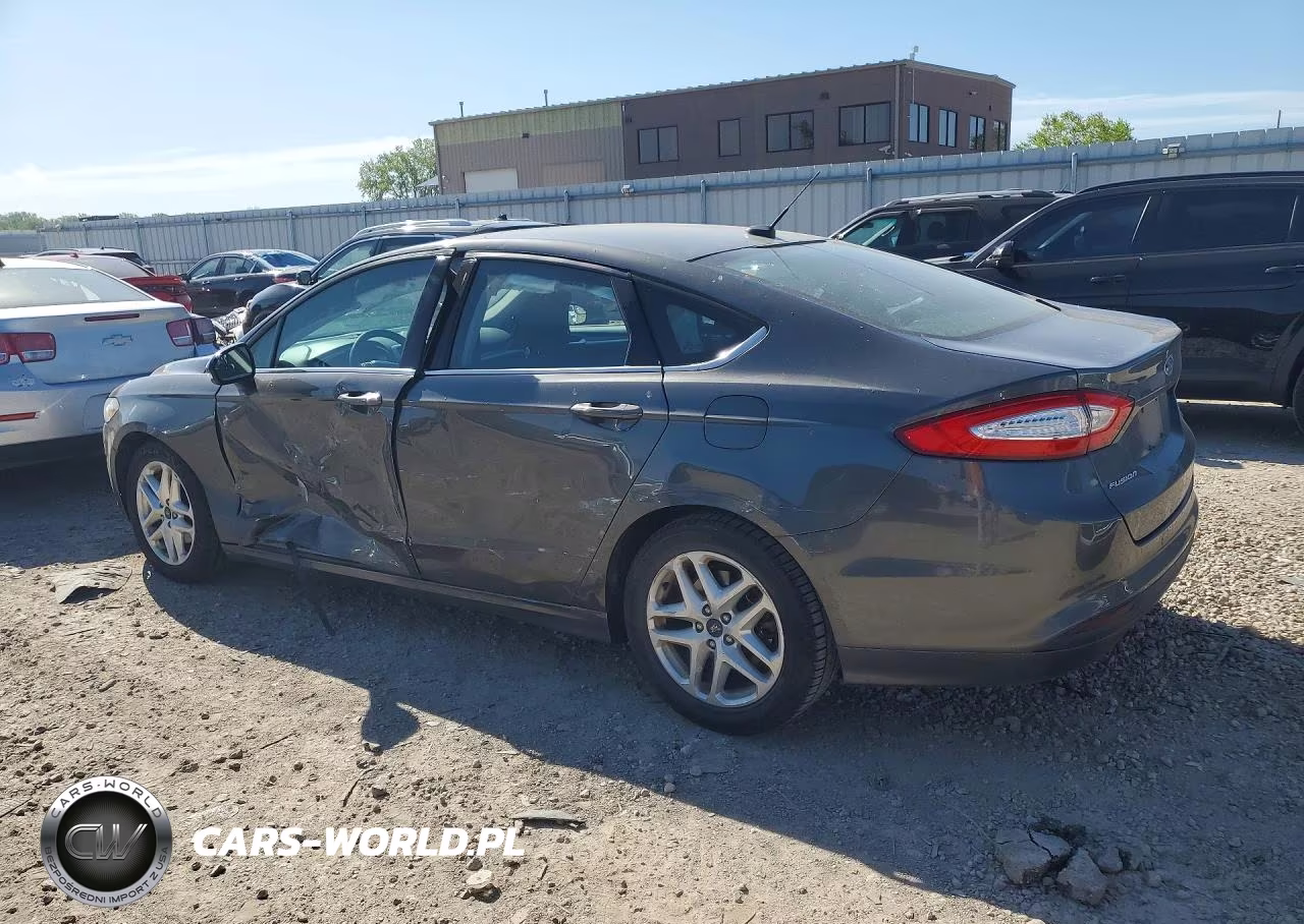 2016 Ford Fusion Se VIN:1FA6P0H76G5133579 - 2
