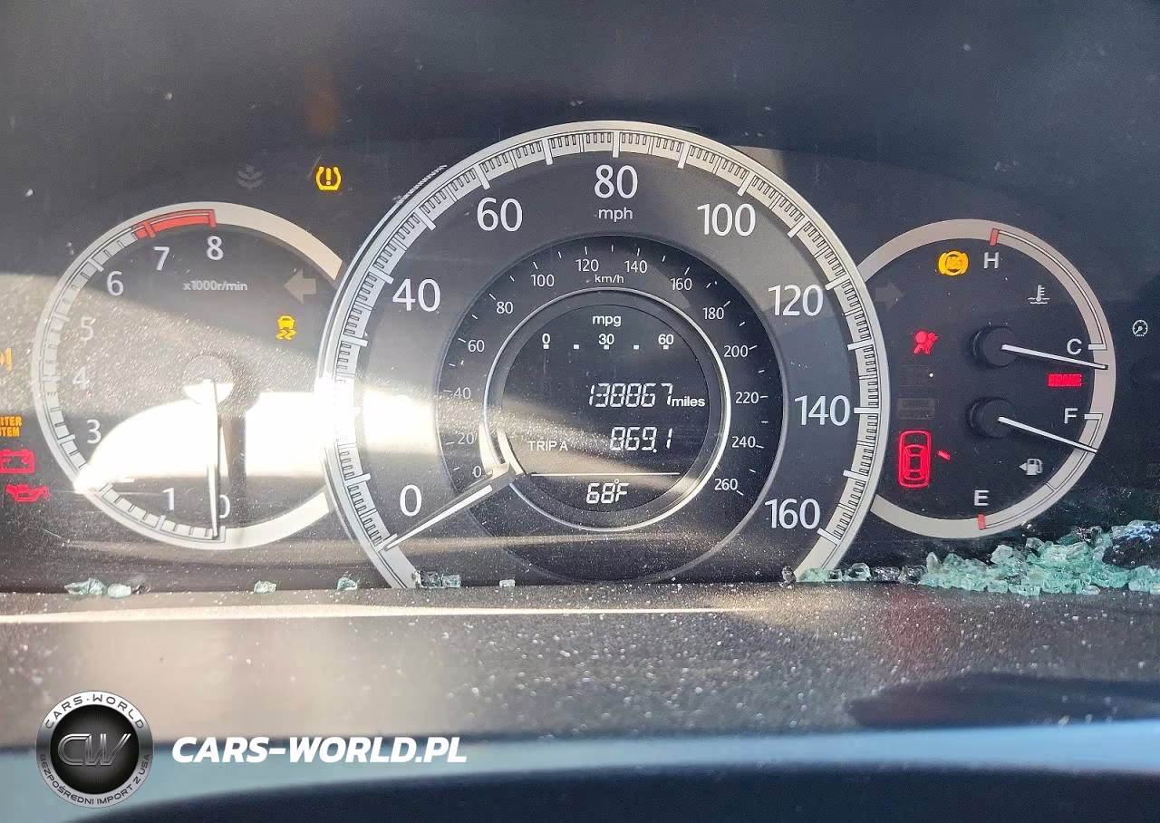 2014 Honda Accord Ex VIN:1HGCR2E72EA095622 - 9