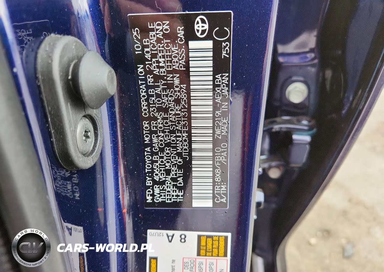 2026 Toyota Corolla Hybrid Le VIN:JTDBCMFE3T3125894 - 12