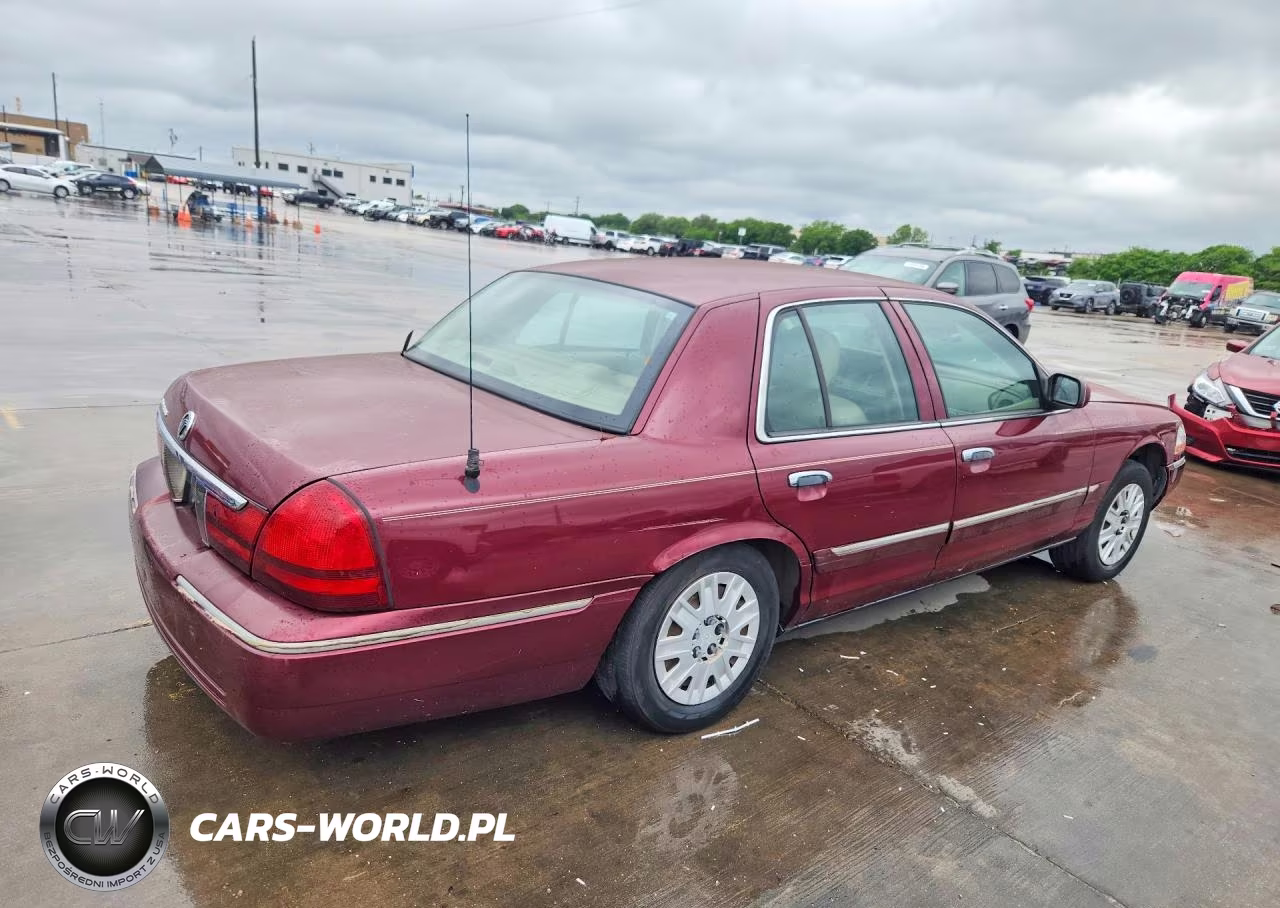 2005 Mercury Grand Marquis Gs VIN:2MEFM74W95X607088 - 3