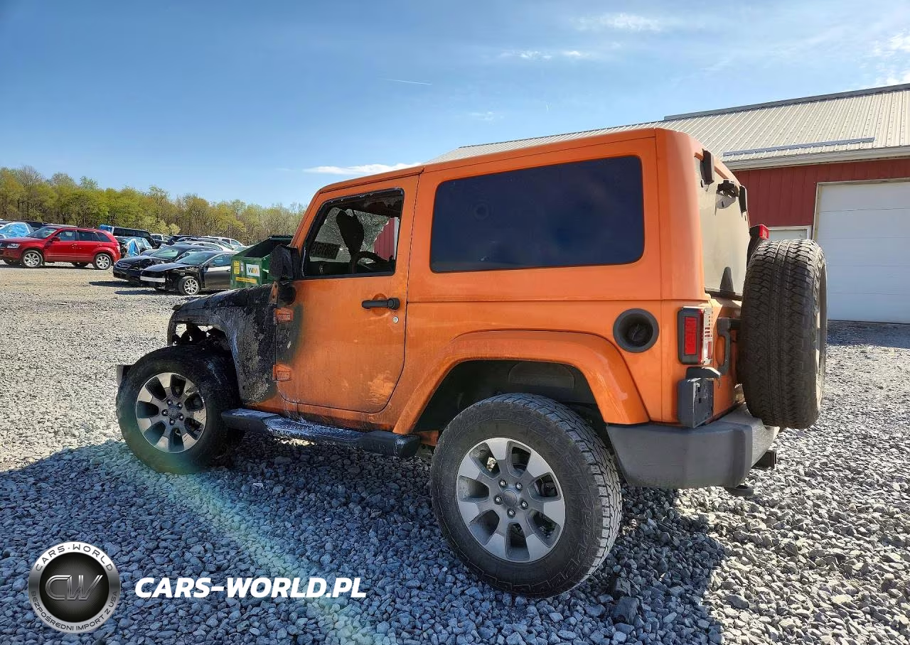 2012 Jeep Wrangler Sahara VIN:1C4AJWBG1CL164617 - 2