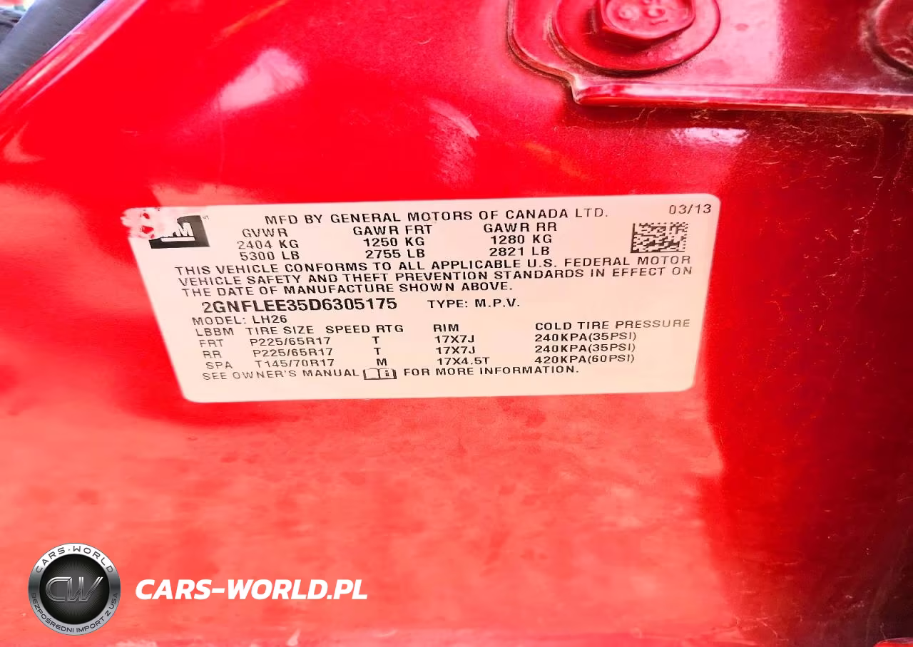 2013 Chevrolet Equinox Lt VIN:2GNFLEE35D6305175 - 12