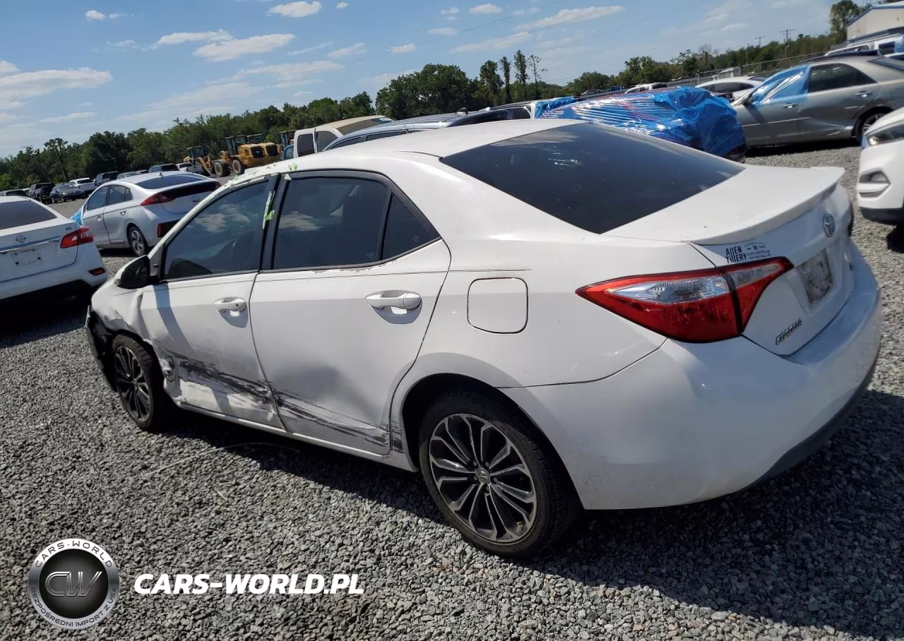 2014 Toyota Corolla S Plus VIN:5YFBURHE8EP076726 - 2