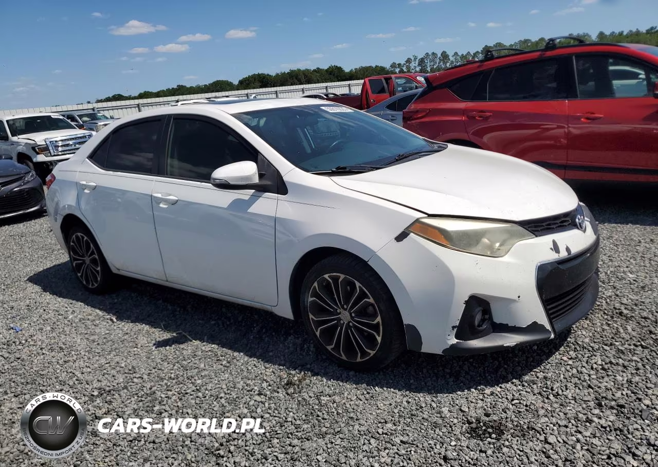 2014 Toyota Corolla S Plus VIN:5YFBURHE8EP076726 - 4