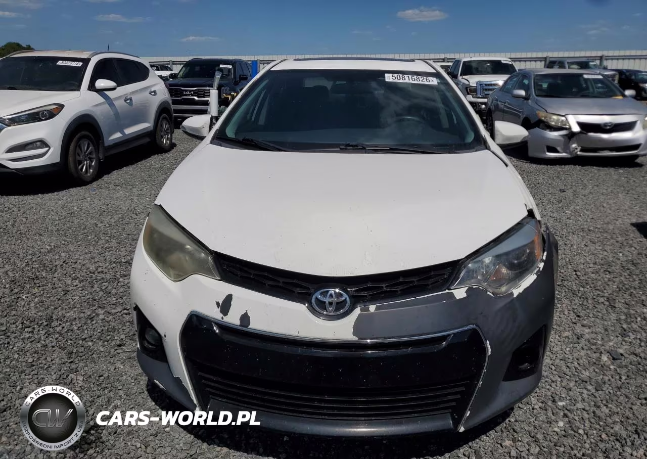 2014 Toyota Corolla S Plus VIN:5YFBURHE8EP076726 - 5