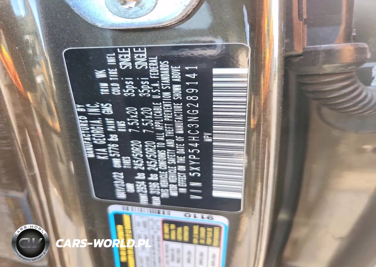 2022 Kia Telluride Sx VIN:5XYP54HC3NG289141 - 13