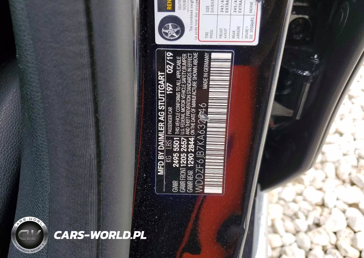2019 Mercedes-Benz E 450 4Matic VIN:WDDZF6JB7KA632246 - 12