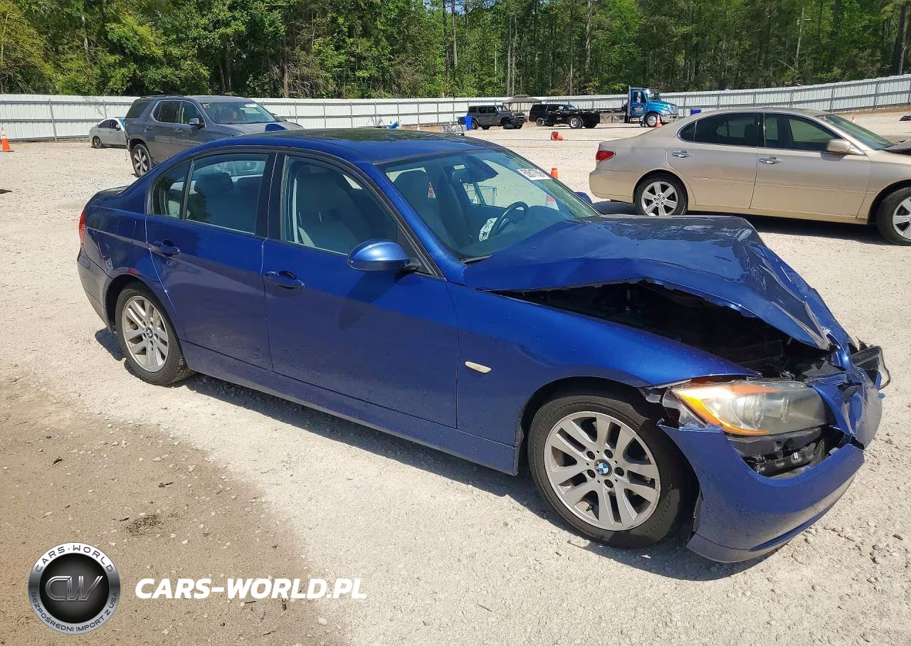 2007 BMW 328 I VIN:WBAVA37597NL10549 - 4
