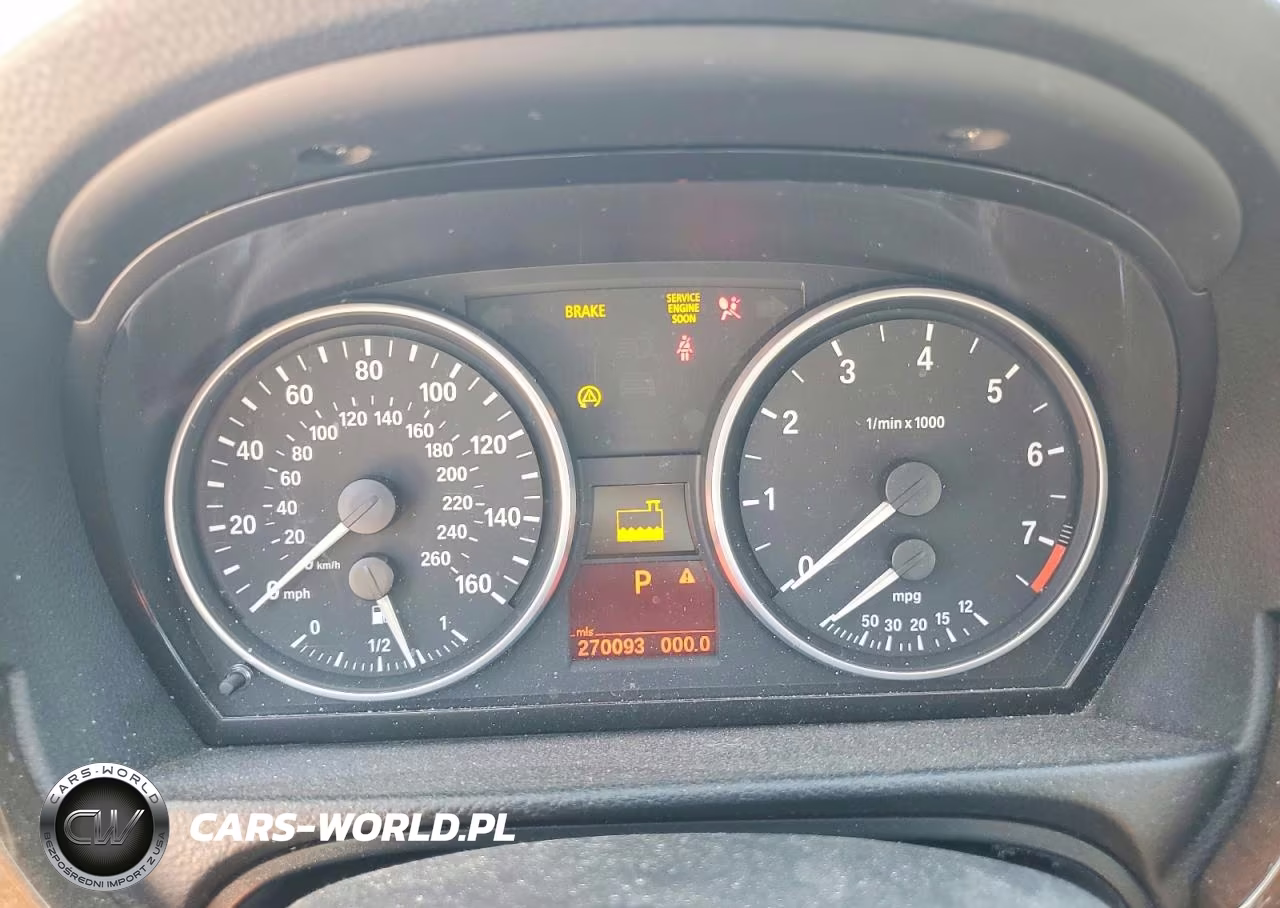2007 BMW 328 I VIN:WBAVA37597NL10549 - 9