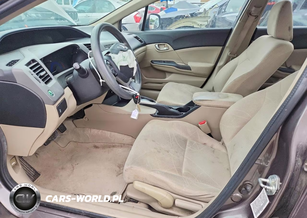 2012 Honda Civic Lx VIN:19XFB2F53CE051202 - 7