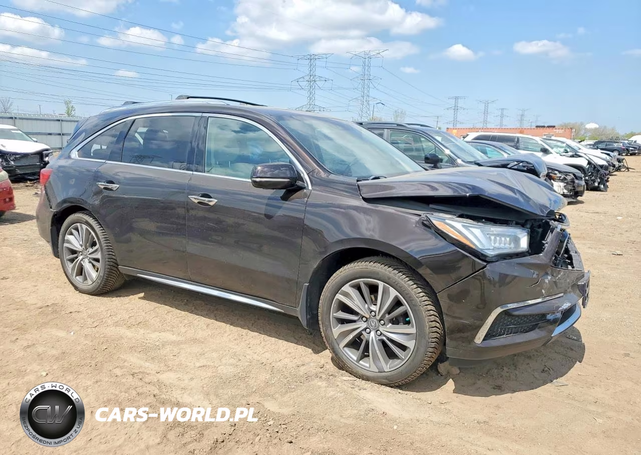 2017 Acura Mdx Technology VIN:5FRYD4H59HB015591 - 4