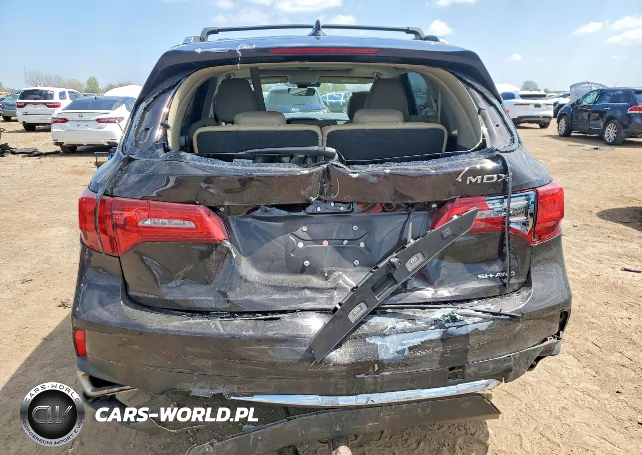 2017 Acura Mdx Technology VIN:5FRYD4H59HB015591 - 6