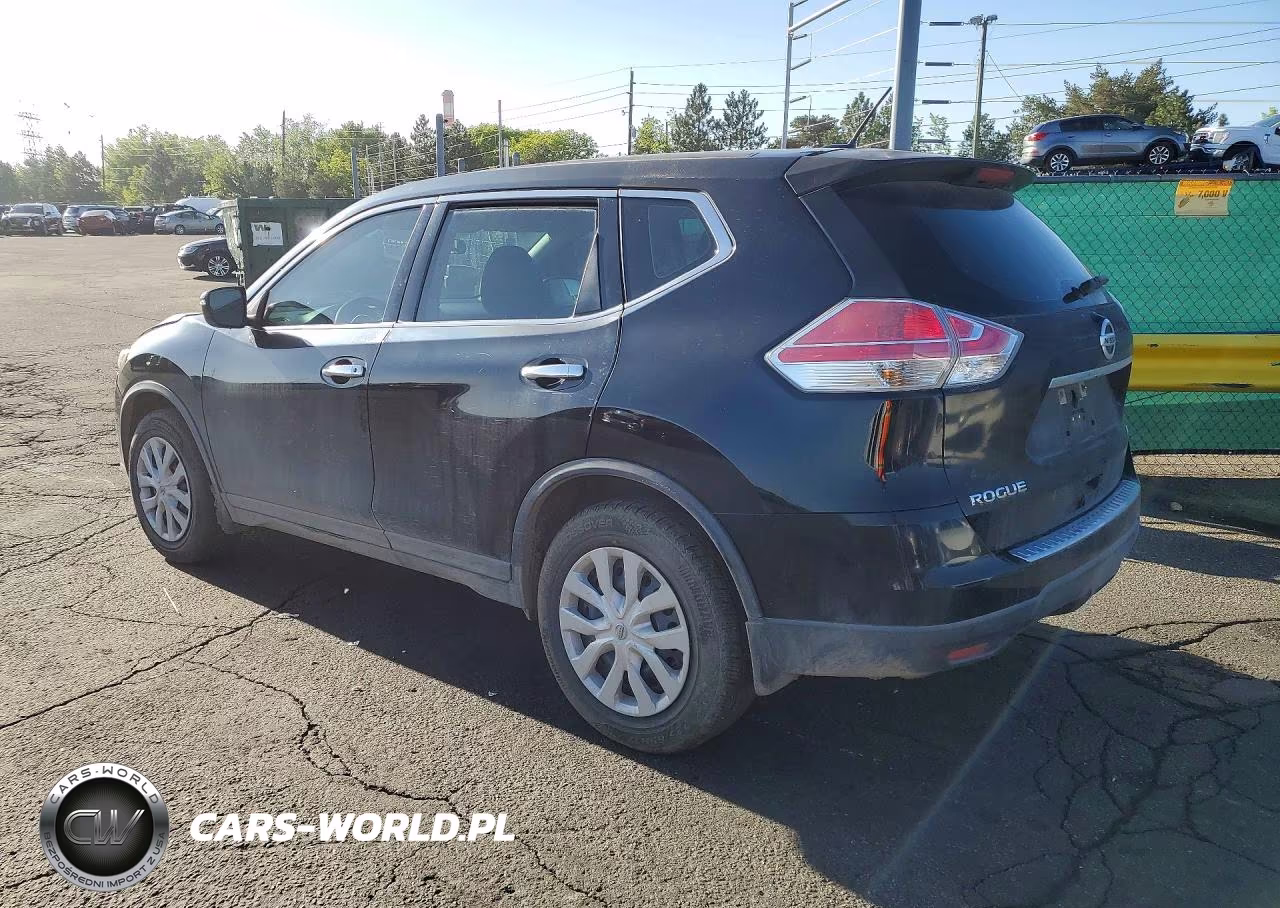 2015 Nissan Rogue S VIN:KNMAT2MVXFP568222 - 2