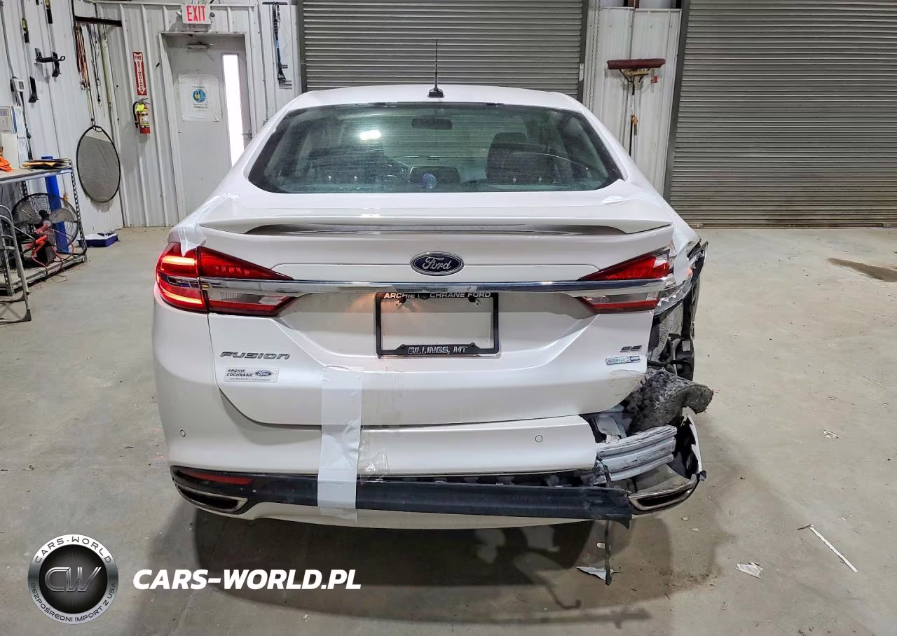 2017 Ford Fusion Se VIN:3FA6P0T93HR368691 - 6
