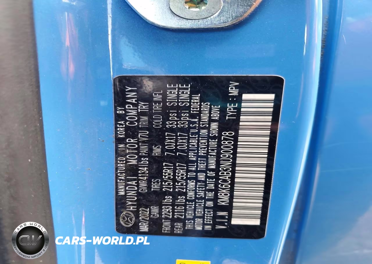 2022 Hyundai Kona Sel VIN:KM8K6CAB3NU900878 - 13