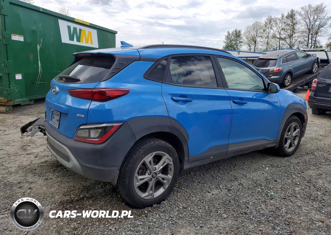2022 Hyundai Kona Sel VIN:KM8K6CAB3NU900878 - 3