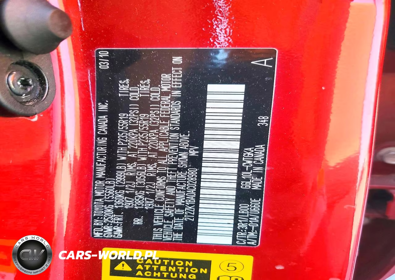 2010 Lexus Rx 350 VIN:2T2ZK1BA0AC028980 - 14