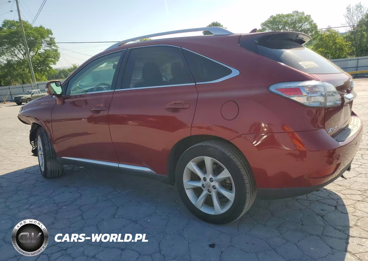 2010 Lexus Rx 350 VIN:2T2ZK1BA0AC028980 - 2