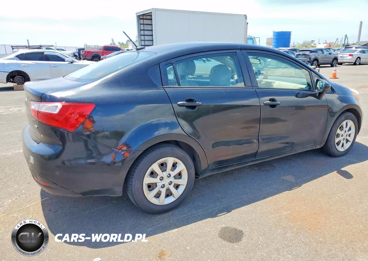 2013 Kia Rio Lx VIN:KNADM4A32D6243895 - 3