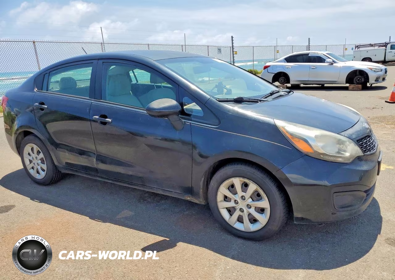 2013 Kia Rio Lx VIN:KNADM4A32D6243895 - 4