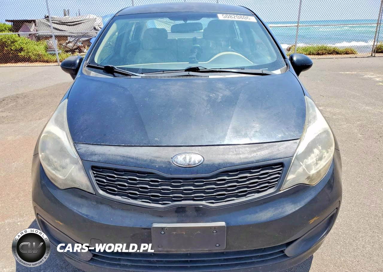 2013 Kia Rio Lx VIN:KNADM4A32D6243895 - 5