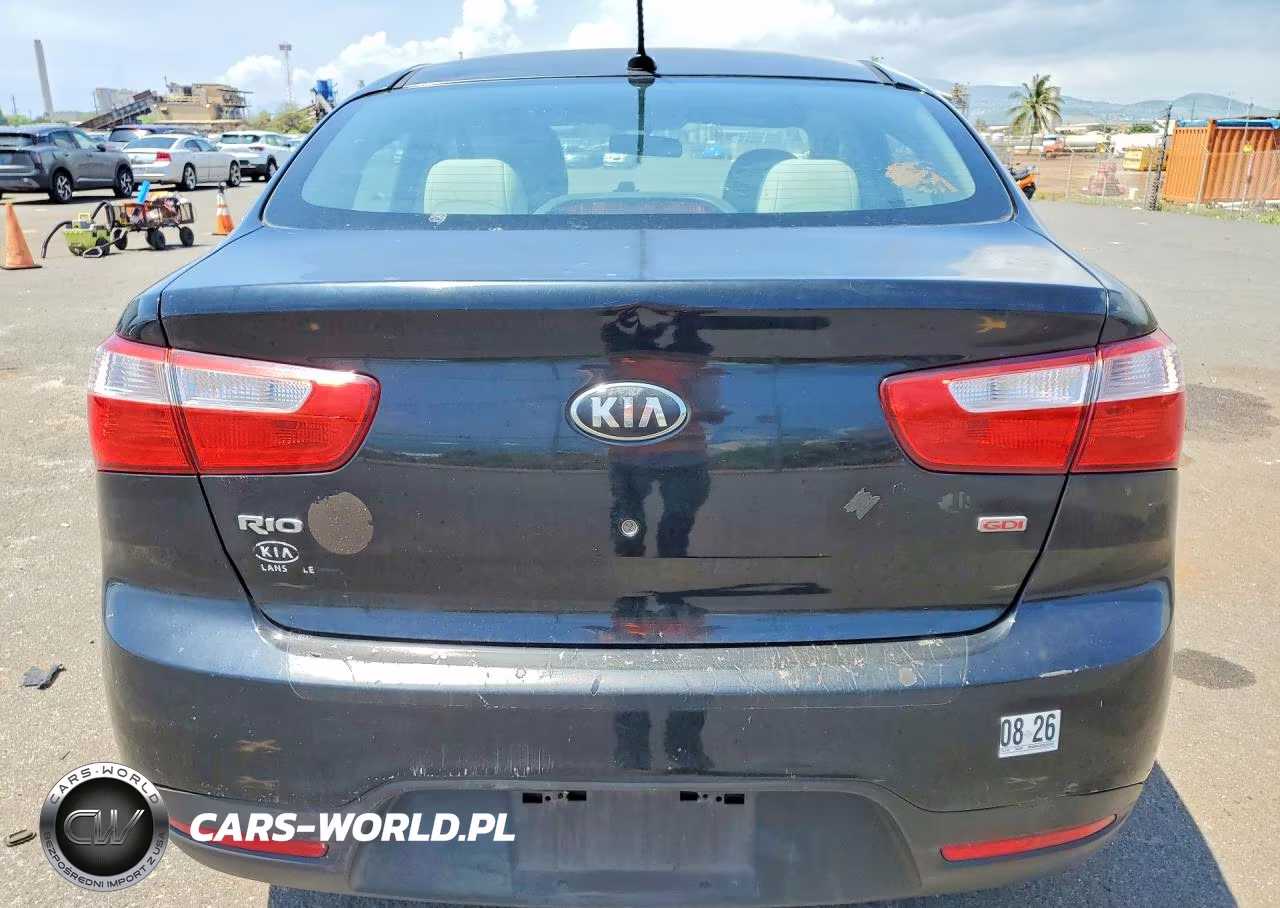 2013 Kia Rio Lx VIN:KNADM4A32D6243895 - 6
