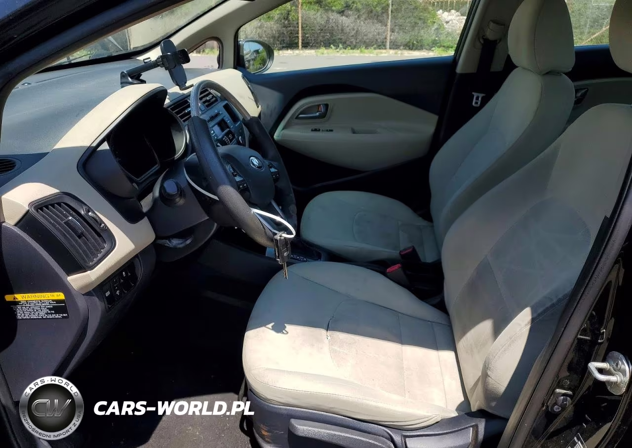 2013 Kia Rio Lx VIN:KNADM4A32D6243895 - 7