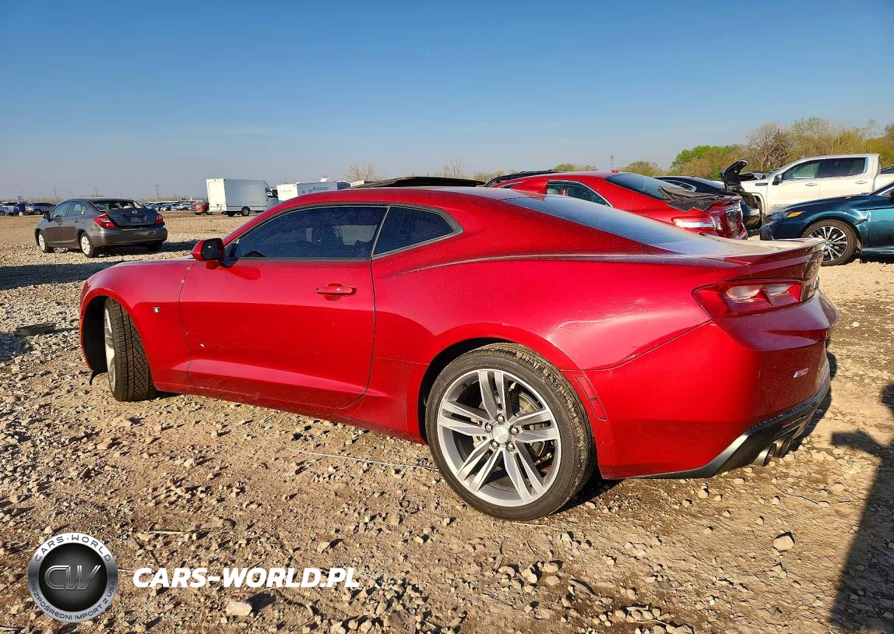 2017 Chevrolet Camaro Lt VIN:1G1FB1RS7H0204216 - 2