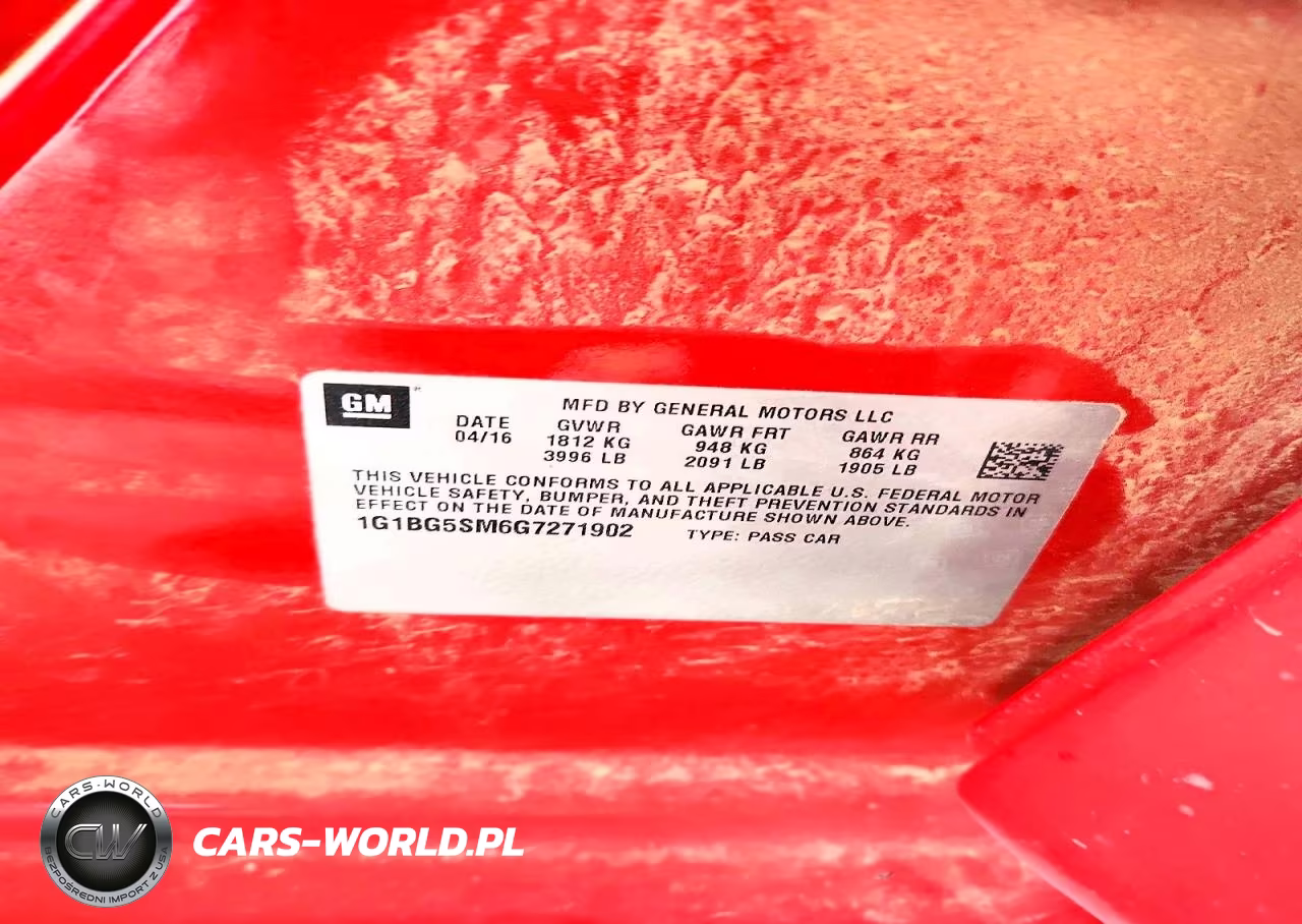 2016 Chevrolet Cruze Premier VIN:1G1BG5SM6G7271902 - 12