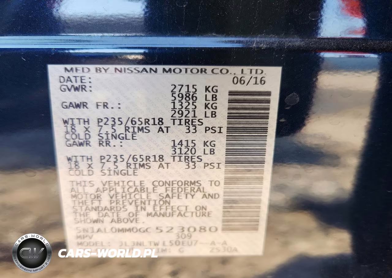 2016 Infiniti Qx60 Base VIN:5N1AL0MM0GC523080 - 14