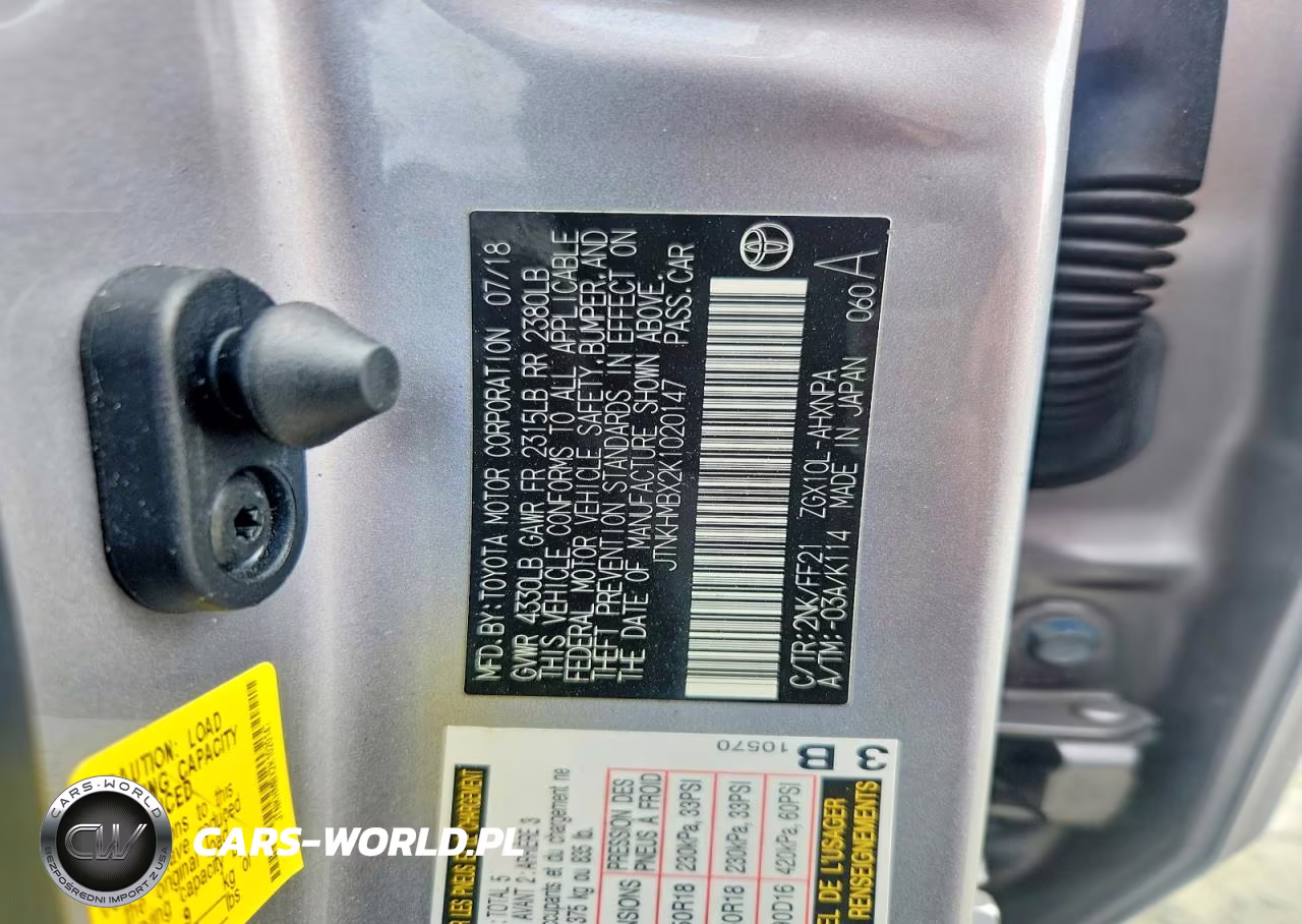 2019 Toyota C-Hr Xle VIN:JTNKHMBX2K1020147 - 12