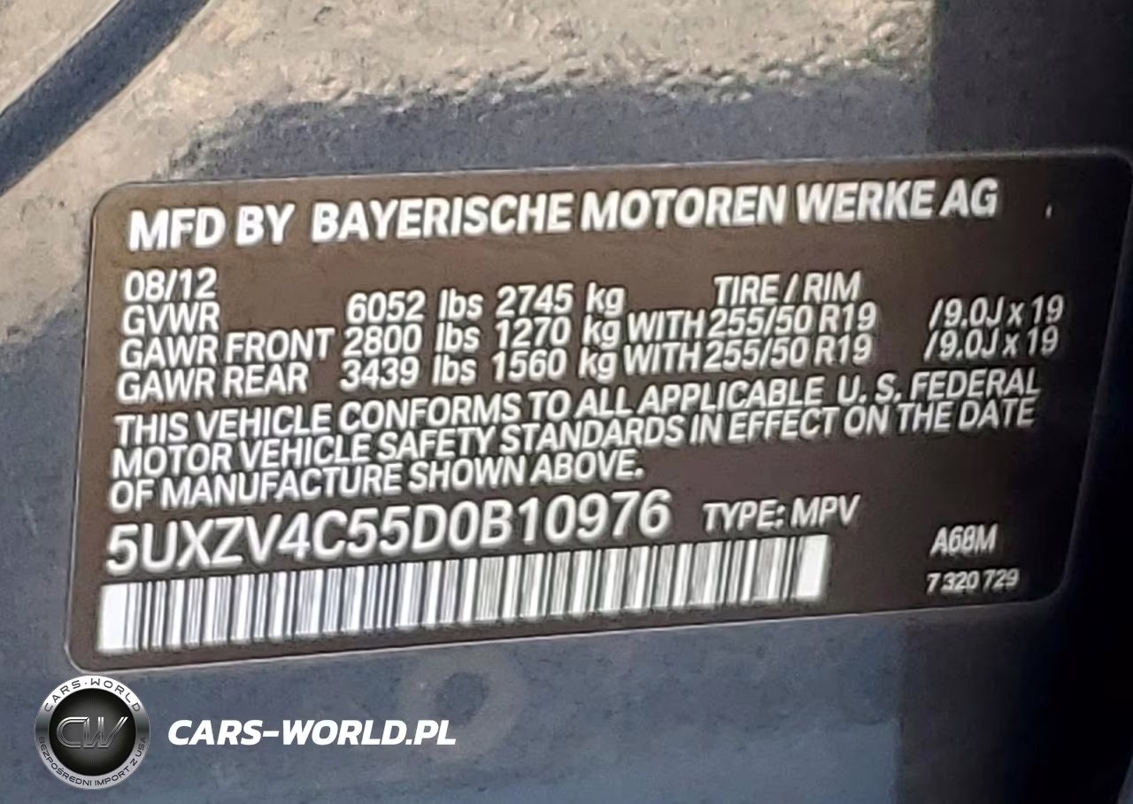 2013 BMW X5 xDrive35I VIN:5UXZV4C55D0B10976 - 13
