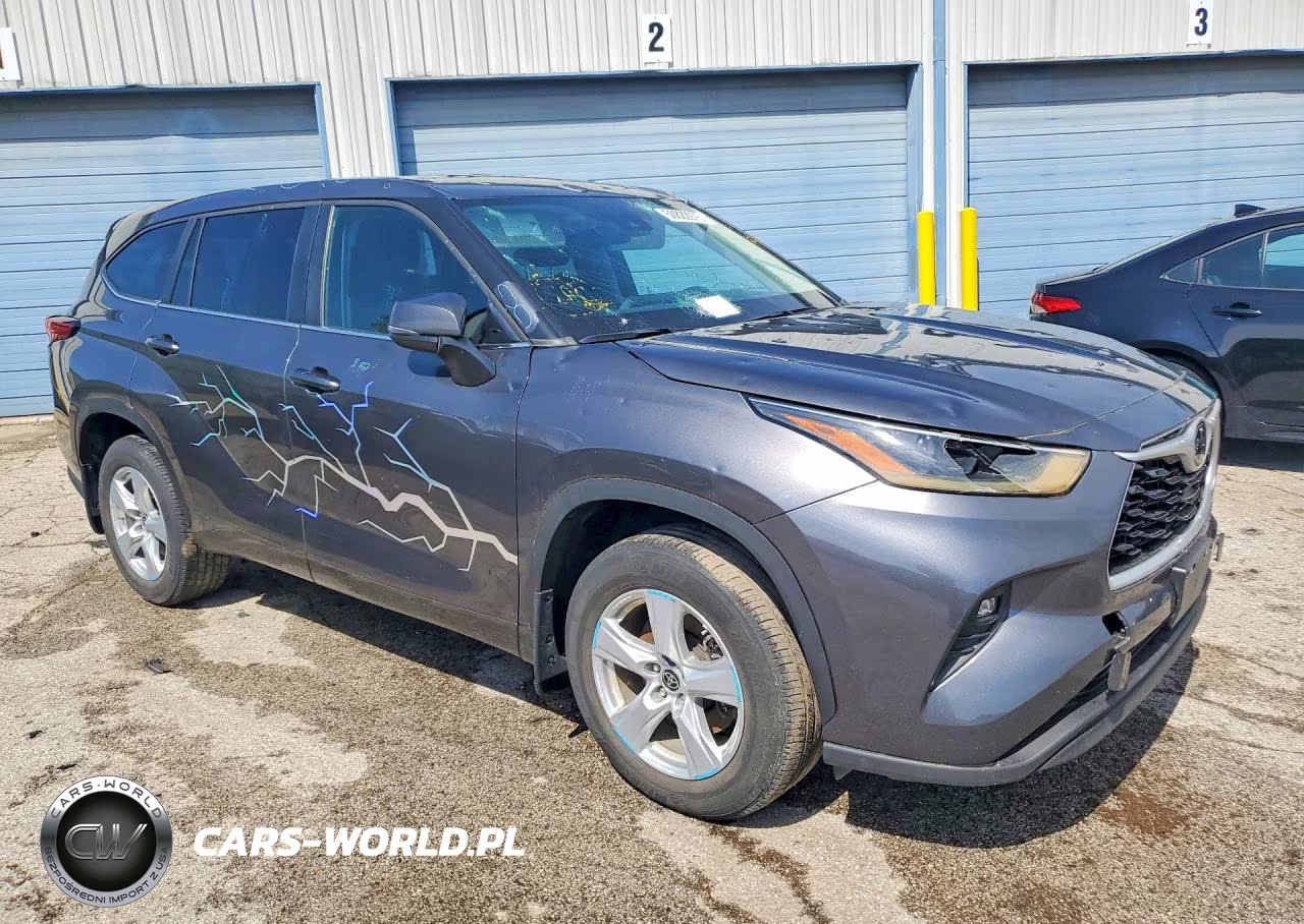 2023 Toyota Highlander Le VIN:5TDKDRAH1PS020061 - 4