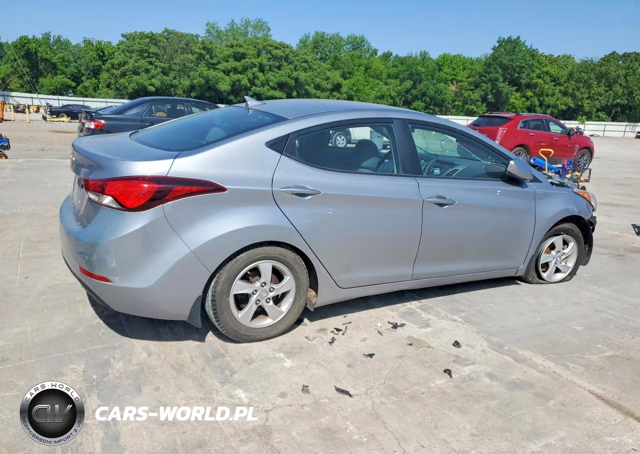 2015 Hyundai Elantra Se VIN:5NPDH4AE2FH584604 - 3