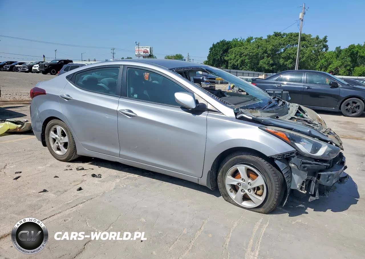 2015 Hyundai Elantra Se VIN:5NPDH4AE2FH584604 - 4